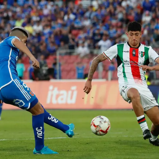 Leandro Fernández, U. de Chile vs Palestino