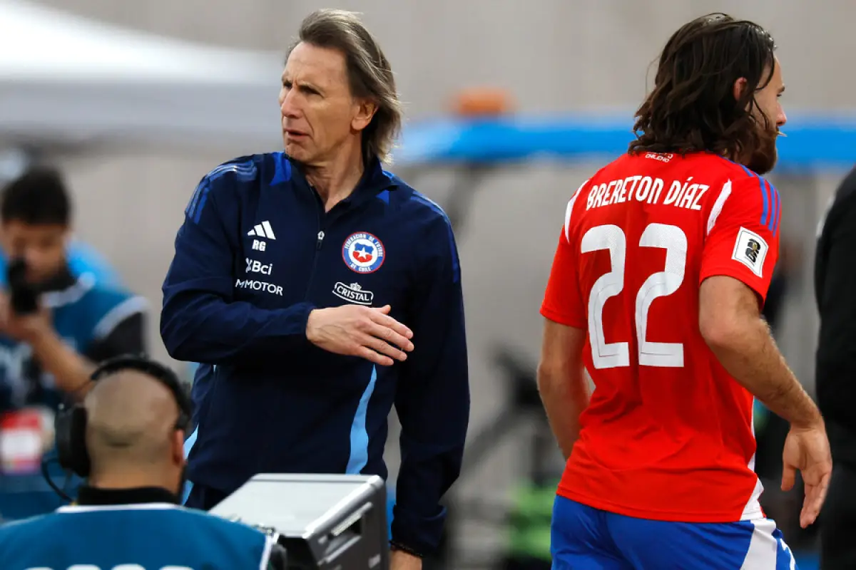 Ben Brereton y Ricardo Gareca