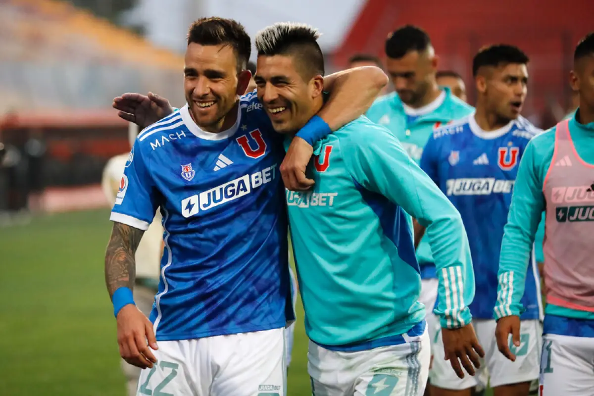 Matías Zaldivia y Leandro Fernández, U. de Chile, Photosport
