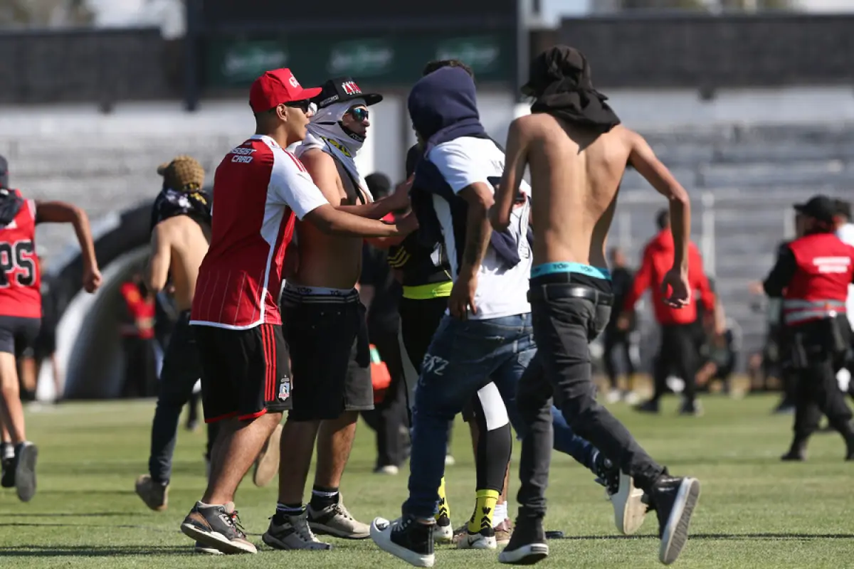 Incidentes en estadio La Cisterna, Photosport