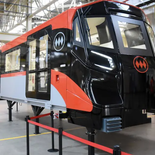 Tren Línea 7 del Metro