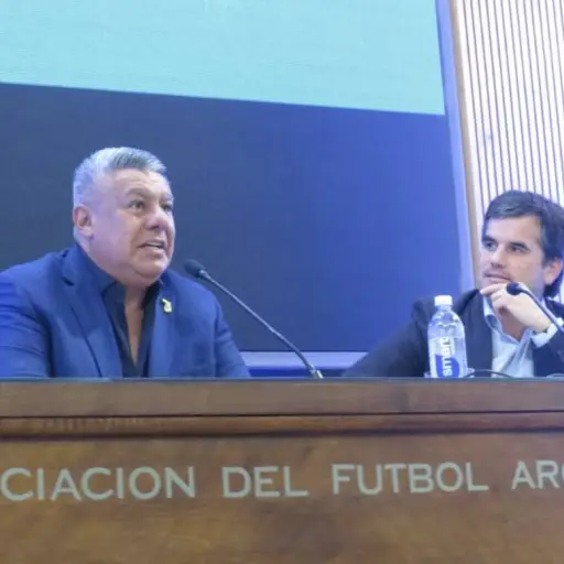 Claudio Tapia, presidente de la AFA