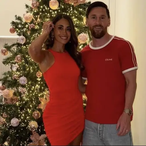 Lionel Messi y Antonela Roccuzzo