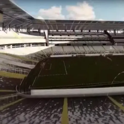 Maqueta Estadio Monumental ,Colo Colo