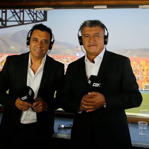 Claudio  Palma y Claudio Borghi ,Photosport