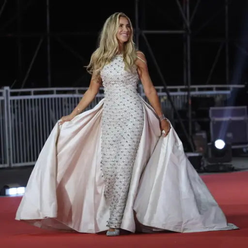 Angélica Castro, gala del Festival de Viña del Mar ,Aton