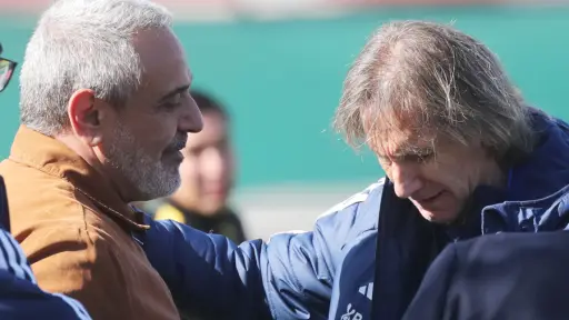 Pablo Milad y Ricardo Gareca