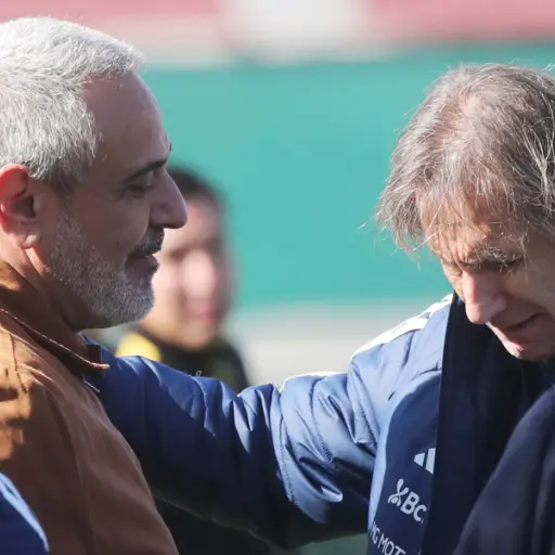 Pablo Milad y Ricardo Gareca