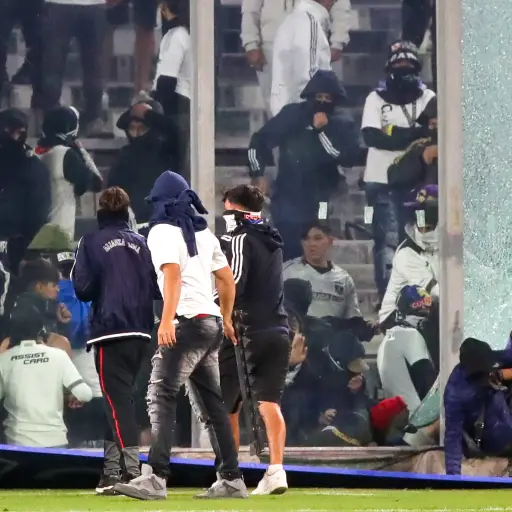 Barristas de Colo Colo ,Photosport